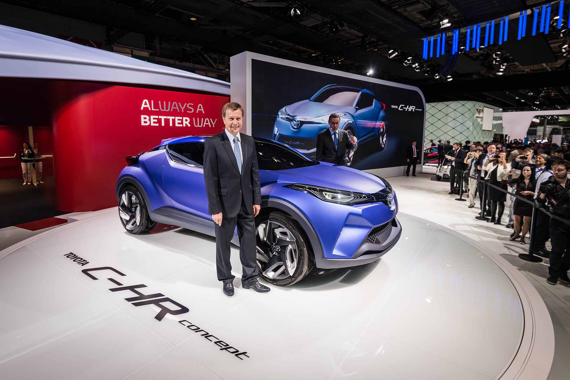 New Toyota  C HR  Concept Hits the Stage in Paris Japanese 