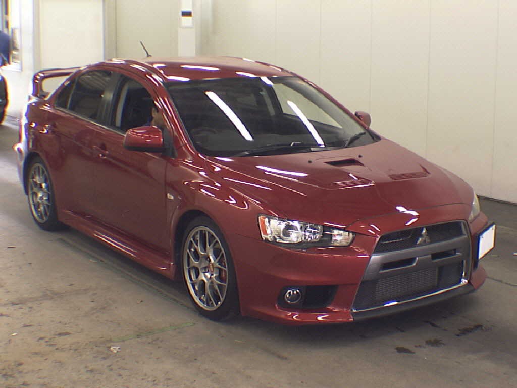 Japanese Car Auction Find - 2010 Mitsubishi Lancer Evo GSR - Japanese ...